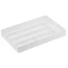 Dinnerware Storage Rack Knife Block Holder Multi-compartment Cutlery Storage Box