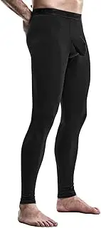 [AORGSVI] Men's Thermal Underwear, Separate Pouch Thermal Bottoms, Lightweight Baselayer Long Johns Bottoms Thermal Pants