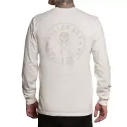 Sullen Men's Ever Antique White Long Sleeve T Shirt (AW)