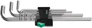 Wera 950/9 Hex-Plus L-Key Set Metric Chrome-Plated 9 Pce 021909