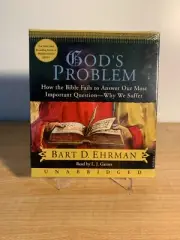 God’s Problem w/Bart D. Herman (8-CD) “Unabridged”…….....BRAND NEW & SEALED!