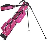 RUTHNISSI Golf Stand Bag, Lightweight Golf Easy Carry Bag with Padded Strap，Durable Pitch n Putt Golf Bag, Practice Ranger Sunday Golf Bag for Men&Women