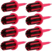 Toyvian Pcs Golf Tack Seat Unbreakable Plastic Brush Tees Golf Training Accessories Replacement Tee Ball Markers Ball