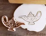 Aladdins Lamp Fantasy Story Movie Genie Magic Arabic Cute Cookie Cutter Pastry