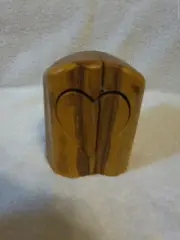 Vintage Boxology Puzzle Box By Richard Rothbard Heart Box Approx. 4.5" X 4"