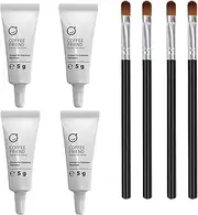 Espresso Machine Grease, Silicone Grease-Coffee machine lubricant 5g Tube fit all Sa eco, Ph illips and Gag gia Expresso Machines, Maintenance Kit for the Care and Maintenance (White4PC)