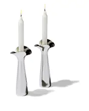 Georg Jensen Bloom Botanica 2-Piece Candleholder Set