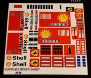 Custom Decal for 2556 Replacement Stickers