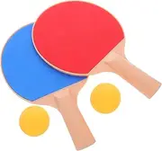 Yardwe 1 Set Table Tennis Set Table Tennis Racket Table Tennis Bat Kit Table Tennis Paddles Outdoor Table Tennis Bat Table Tennis Balls Table Tennis Equipment Plastic