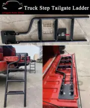 Pickup Truck Step Tailgate Ladder Fits For Nissan Navara D23 2014-2022
