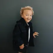 Olive and Scout TATE DENIM JACKET - Black - 18-24M