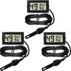 Mini Digital Thermometer Hygrometer with Probe Indoor Temperature Humidity Meter