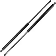 X AUTOHAUX 600mm/23.62" Gas Struts 1250N Gas Springs Black Carbon Steel 2 Pcs RV Car Toolbox Lid Storage Box Cover Cabinet Door Cover