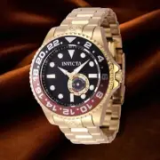 Super Rare New Invicta Mens 47mm Grand Diver Automatic Root Beer Bezel Watch