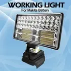 18V LED Work Lights Torch 2 USB Camping Workshop Flashlights For Makita Battery