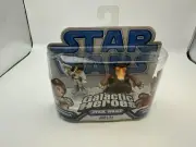J Hasbro Star Wars Galactic Heroes Padme Amidala and Jar Jar Binks New 2008