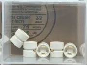 LEGO Parts - White Wheel 11mm D. x 12mm - No 6014b - QTY 5
