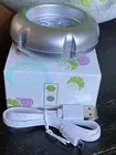 New Scentsy Mini Fan Diffuser Air Freshener USB Color Silver