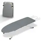Tabletop Ironing Board,Portable Iron Board with Iron Rest, Foldable Small Iro...