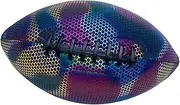 Generic Glowing Rugby Ball Official Football PU Wear Resistant Light up Rugby Ball American Football for Equipment Soccer Training