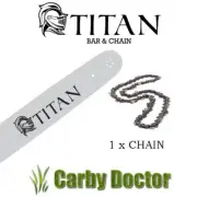 TITAN 14" BAR & CHAIN COMBO 3/8"LP .050 52DL FOR DOLMAR ECHO HOMELITE MAKITA CHA