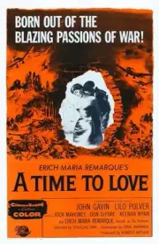 Time To Love And A Time To Die poster Lilo Pulver John Gavin on 1958 Old Photo