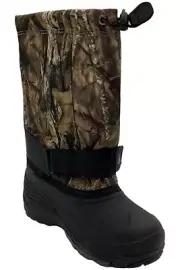 Kamik Kid's Rocket Pac Boots Mossy Oak Break-Up Country