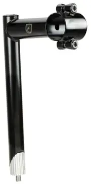 Velo Orange Quill Stem - 31.8mm Clamp, 22.2-24tpi Quill, 110mm, Black