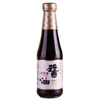 屏大非基改薄鹽醬油玻璃瓶330ml