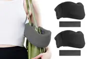 2Pcs Neck Brace Neck Protection Artifact Soft Neck Support-Black