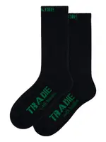 Tradie 2Pk Rib Bamboo Crew Sock