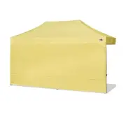 ABCCANOPY Instant Canopy SunWall 10x15 FT, 1 Pack Sidewall Only, Beige