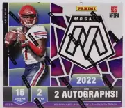 2022 Panini MOSAIC Draft Picks Football Hobby Box FACTORY SEALED!