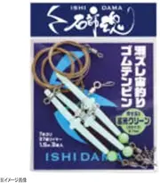 Kizakura Sekishi Soul Sezuri Fishing Rubber Tenbin Keimura Blue/Yellow