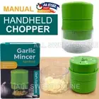 Manual Garlic Chopper Food Mincer Fruit Vegetable Nut Crusher Blender No Blade