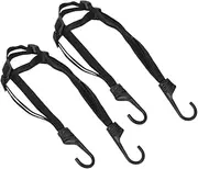 COMPUKAS 2pcs Motorcycle Elastic Rope Strap Luggage Bandage with Hooks for Helmets Cargo Durable Rack Cord for Secure Transport User Friendly Versatile