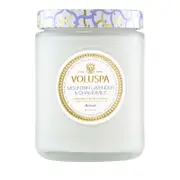 Voluspa Mountain Lavender & Chamomile Large Jar Candle, 18 oz.