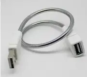 USB Power Apply Cable Extension Cord Flexible Metal Tubing for USB Lamp new