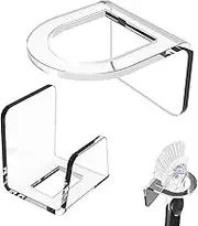 Sponge Holder For Kitchen Sink - Acrylic Scratch Scrub Storage Rack Holder - Adhesive Dish Brush Storage Rack For Kitchen, Cafe