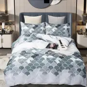 Fabric Fantastic Millie Queen Size Quilt/doona/duvet Cover Set