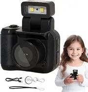 Retro Snap Camera - Abs Digital Camcorder, Vintage Vlog Camera | 1080p Mini Video Camera with Flash, Compact Retro Camcorder for Vlogging, Travel Recording, Aesthetic Content Creation