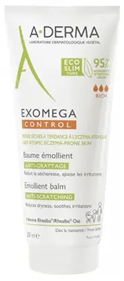 [Aderma] Emollient balm for dry skin prone to atopic eczema Exomega Control (Emollient conditioner) 200 ml