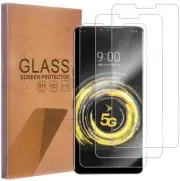 For LG V50 ThinQ Clear Tempered Glass Screen Protector Anti-Scratch Saver 3Pack