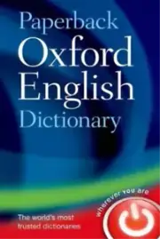 Oxford Languages Paperback Oxford English Dictionary (Paperback)