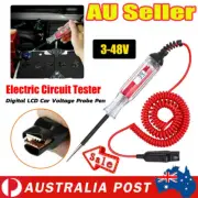 3-48V Digital Electric Circuit LCD Tester Test Truck Car Voltage Probe Pen ZR