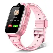 4G Smartwatch Children GPS Tracker Video Call Pedometer GeoFence SOS AntiLoss Educational Tools 1:69 HD Screen Safety Device