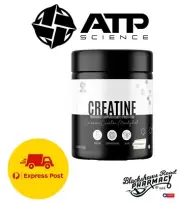 NEW ATP Science Creatine Monohydrate 500g | German Creapure | FREE EXPRESS POST