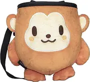 Rockbuddy Chalk Bag for Rock Climbing - Bouldering Chalk Bucket with Quick-Clip Belt, Zipper Pocket and Brush Holder