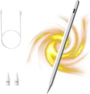 T Tersely Stylus Pen for iPad(2024-2018) with Palm Rejection & Fast Charge,Active pencil for iPad 10/9/8/7/6, iPad Pro 11/12.9/13, iPad Air (11"/13")6/5/4/3, iPad Mini7(A17 Pro)/6/,Magnetic Attachment