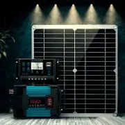 6000W Solar Power System 100A MPPT Controller 300W Panel 12V to 110V/220VaY